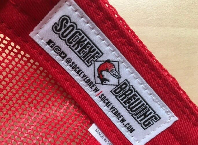 printed label