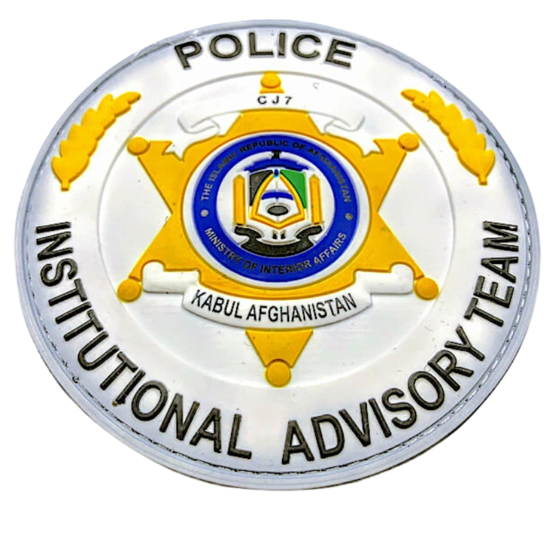 pvc police patch