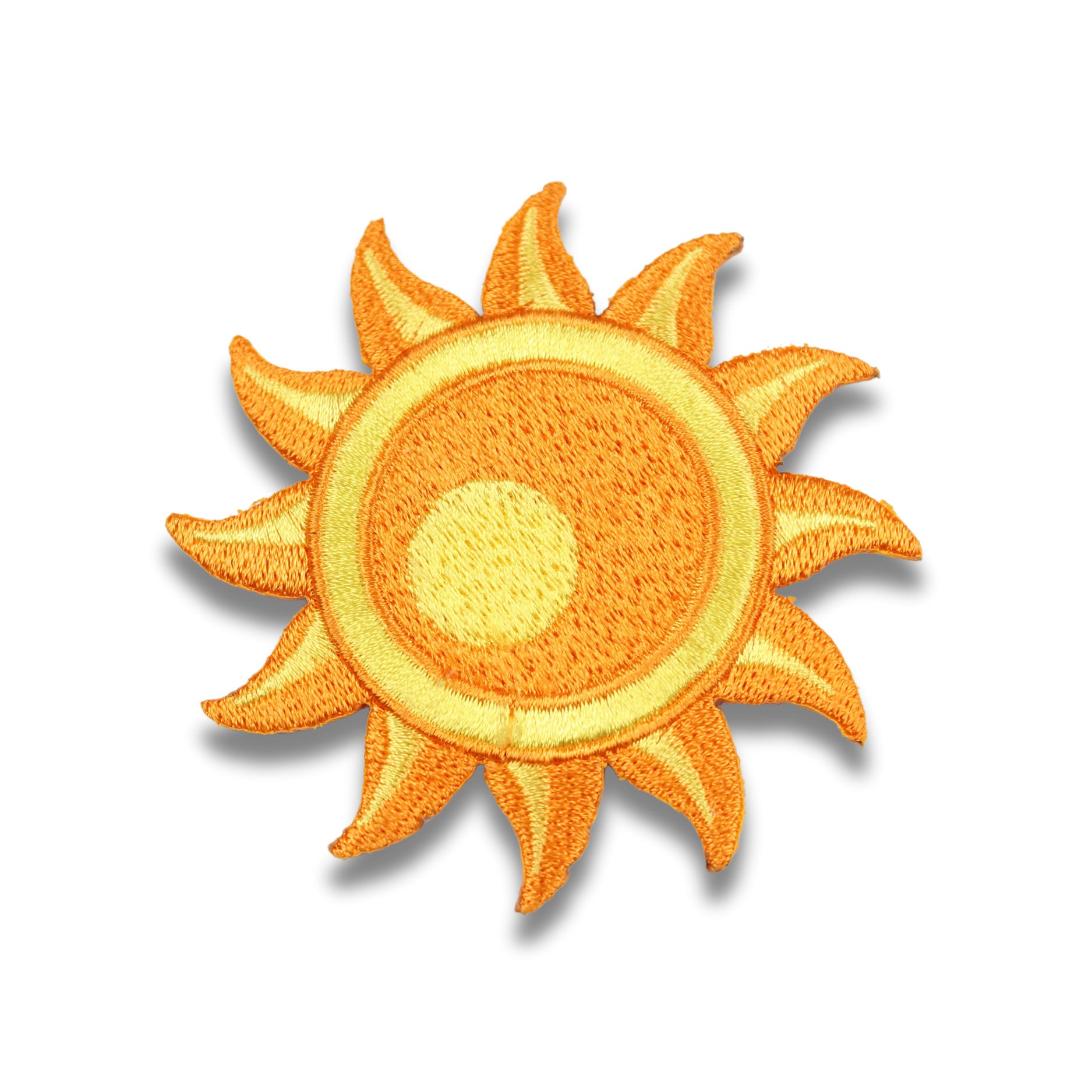 lazer cut embroidered patch