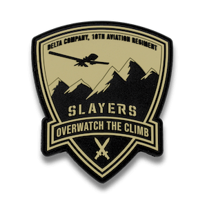 military PVC patch