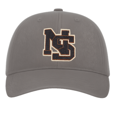 custom football patch on dad hat