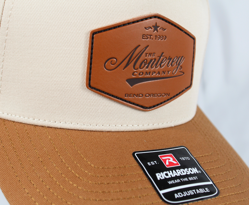 Monterey Hat with Leather Patch
