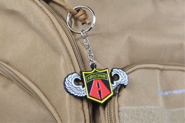 Soft Enamel Keychain Ariborne