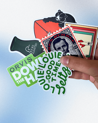 custom group of stickers