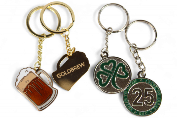 two sided keychain group