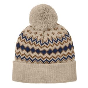 Port Authority C991 Sahara True Navy Duck Brown Angle