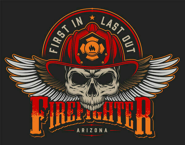 arizona firefighter custom patch