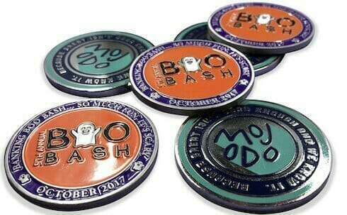 customized coins with enamel