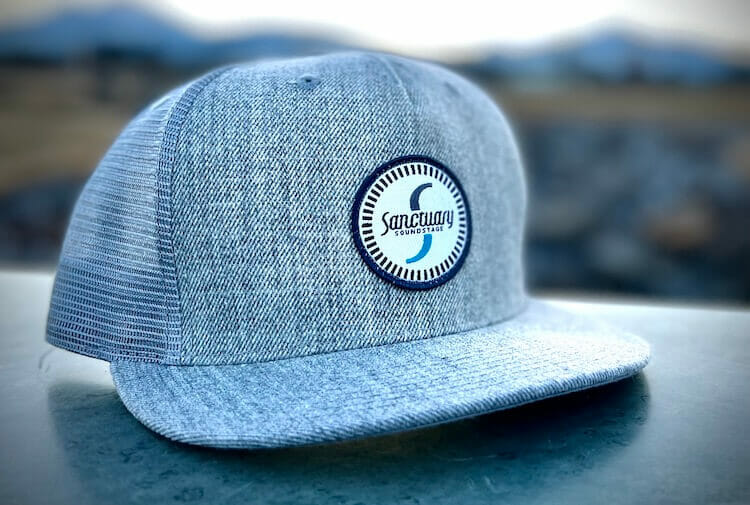 customized hat with patch