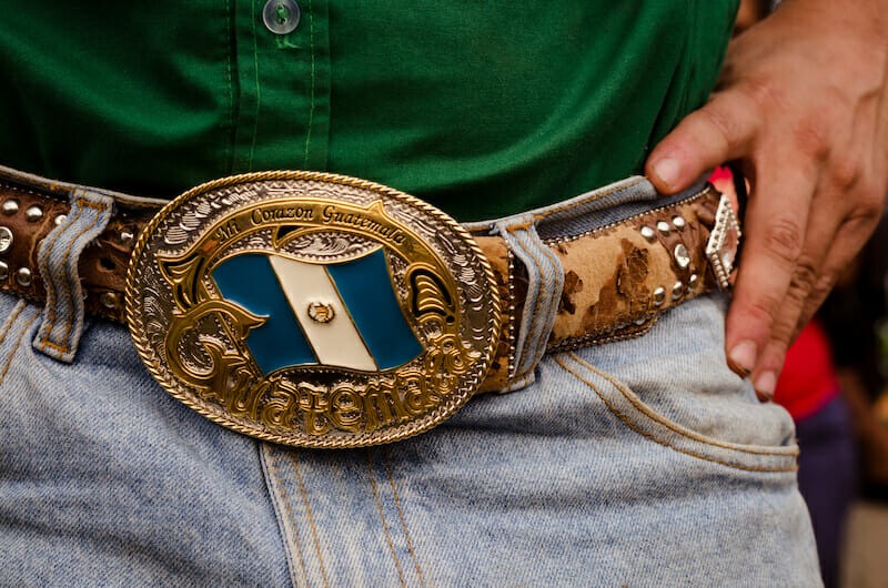 dual plated buckle