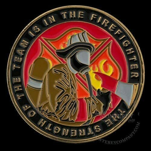 fire rescue coin