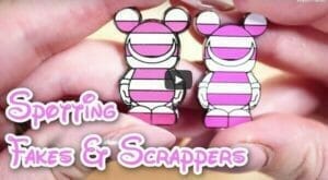 Fake Disney scrapper pins