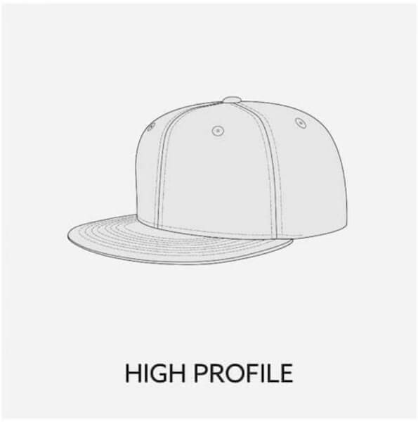 high profile cap