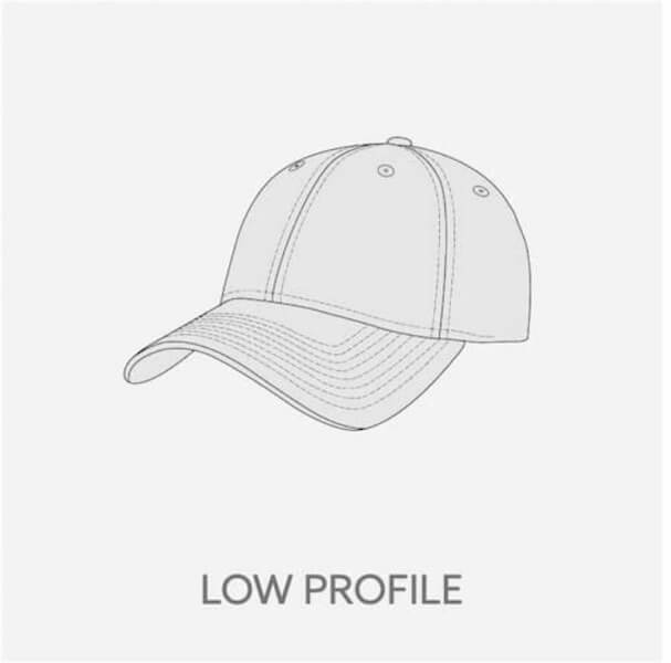 low profile cap