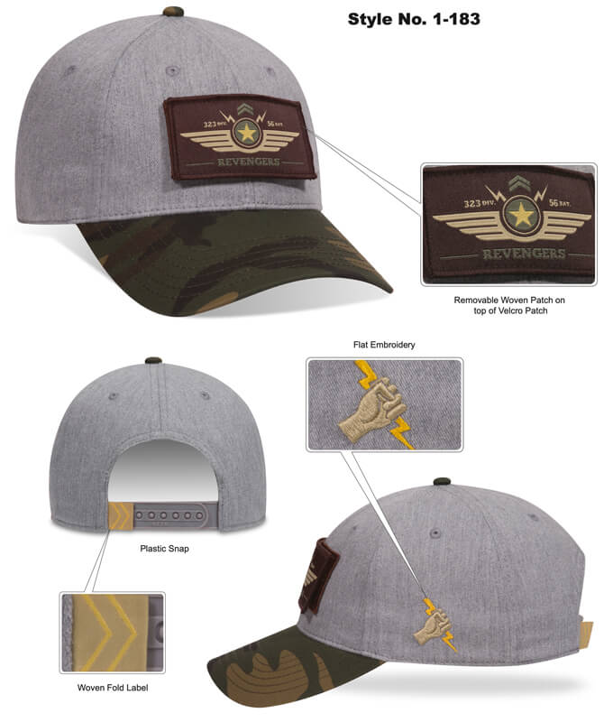 dad hat custom designed logos