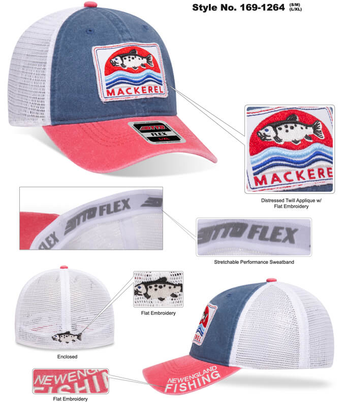design options on a trucker cap