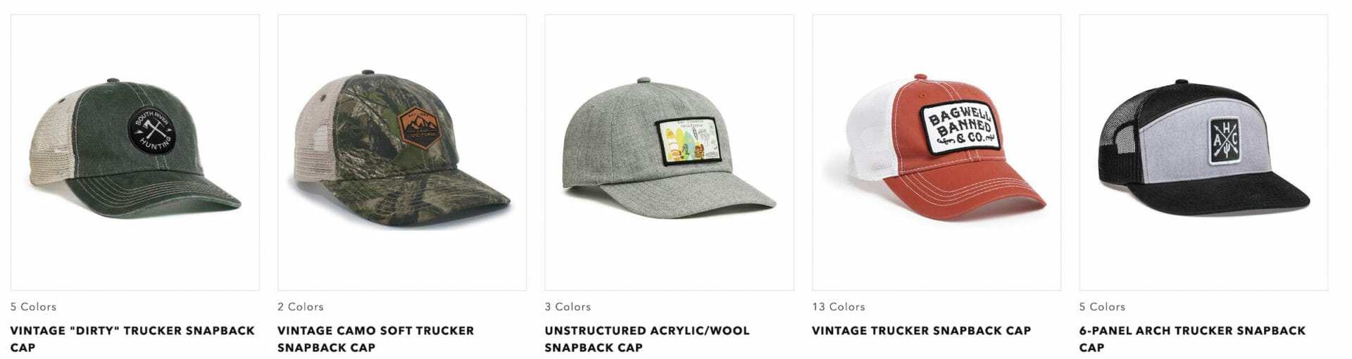 snapback hats with logos