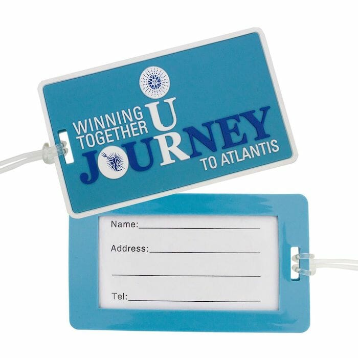 pv rubber luggage tags