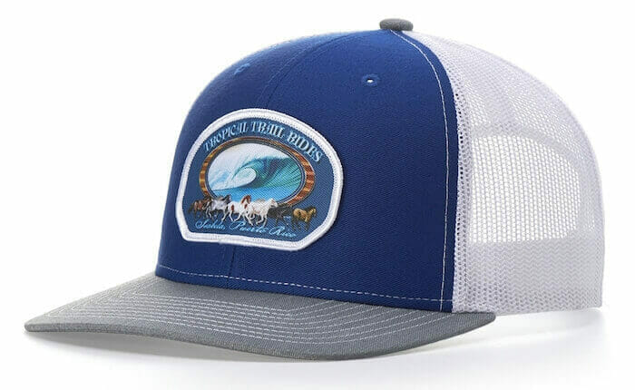 Richardson 112 hat with dye sublimated patch design