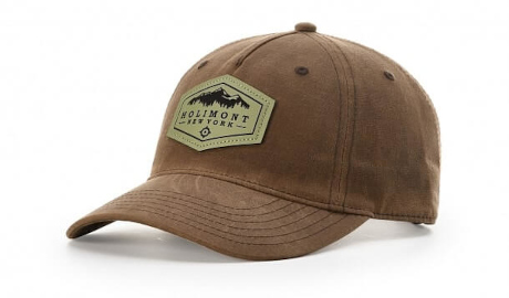 leather patch hat