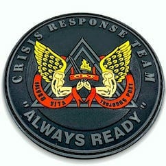 pvc patch with wing design