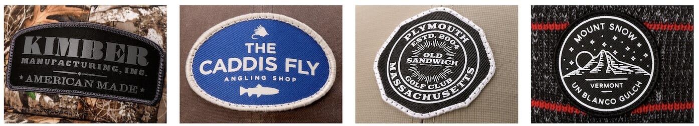 screen printed patches for hats